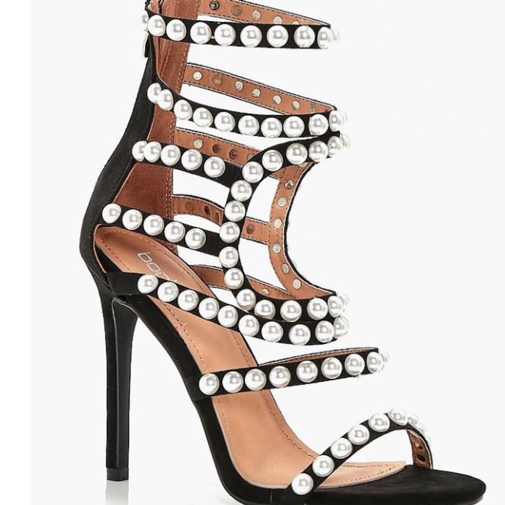 Pearl Gladiator Heel